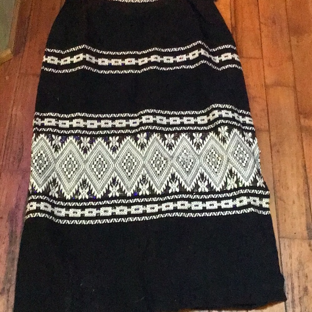 Vintage maxi skirt made in Mexico STUNNING